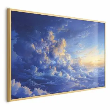 Plakat Dzieło natury 60x40 cm z ramą złotą bez marginesu