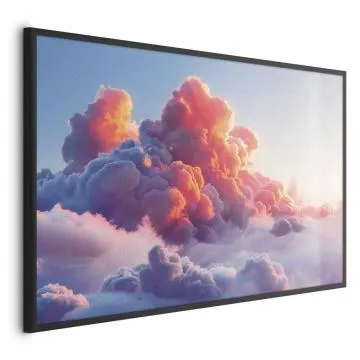 Plakat Zmierzchowy spektakl 42x29,7 cm z ramą czarną bez marginesu