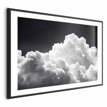 Plakat Gra słonecznego światła 60x40 cm z ramą czarną z marginesem