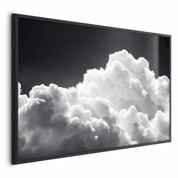 Plakat Gra słonecznego światła 60x40 cm z ramą czarną bez marginesu