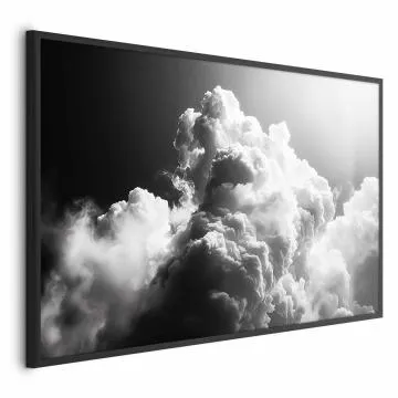 Plakat Chmury marzeń 42x29,7 cm z ramą czarną bez marginesu