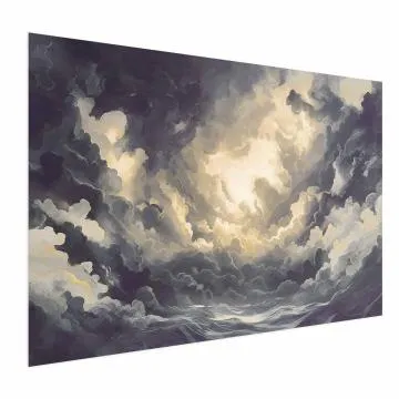 Plakat Gra światła 60x40 cm bez ramy bez marginesu