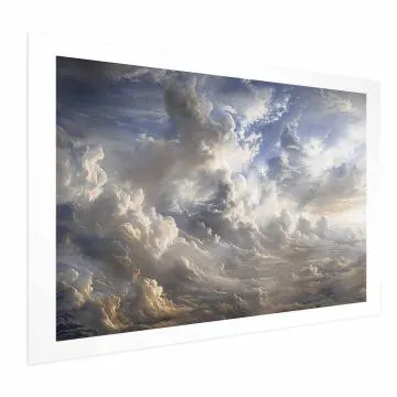 Plakat Refleksy na chmurach 30x21 cm bez ramy z marginesem
