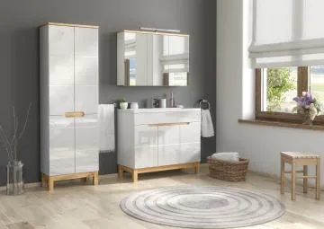 Szafka pod umywalkę BALI 825 100 cm biała