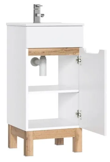 Szafka pod umywalkę BALI 823 40 cm biała
