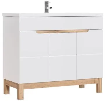 Szafka pod umywalkę BALI 825 100 cm biała