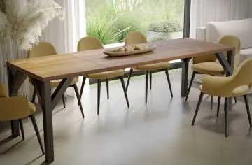 Stół rozkładany BALTIKA 130(240)x90 dąb stirling