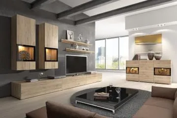 Komoda BAROS 2D3S 132 dąb san reno jasny