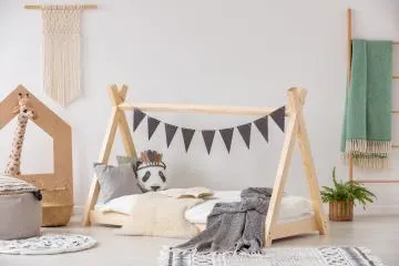 Łóżko dziecięce MILA TP 80x160 sosna