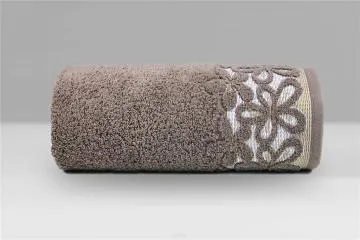 Ręcznik Greno Bella 50X90 brązowy 450g/m2 Premium