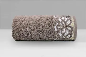 Ręcznik Greno Bella 70X140 brązowy 450g/m2 Premium