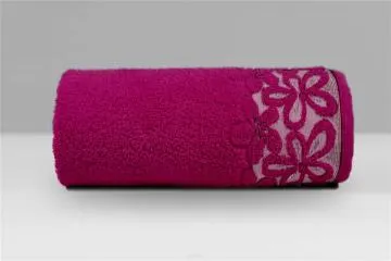 Ręcznik Greno Bella 50X90 fuksja 450g/m2 Premium