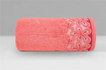 Ręcznik Greno Bella 50X90 koralowy 450g/m2 Premium