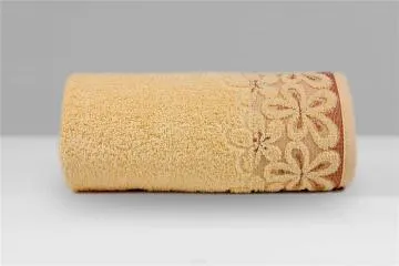 Ręcznik Greno Bella 50X90 morelowy 450g/m2 Premium