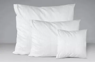 Poszewka Hotelowa SATYNA CVC 40x40 biała Premium