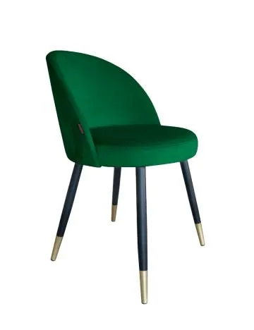 Krzesło TANEW VELVET GOLD zielone