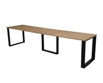 Stół rozkładany BORYS 130(250)x80 dąb evoke