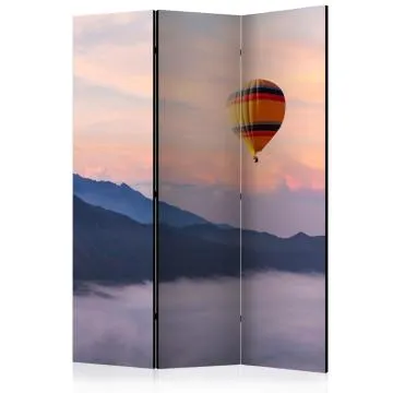 Parawan dwustronny Pejzaże 135x172 cm 3-częściowy wielokolorowy