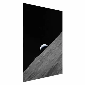 Plakat Samotna planeta 21x30 cm bez ramy bez marginesu