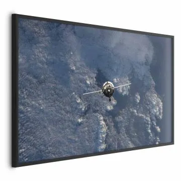 Plakat Błękitna planeta 60x40 cm z ramą czarną bez marginesu