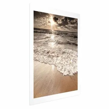 Plakat Przestrzeń fal 40x60 cm bez ramy z marginesem
