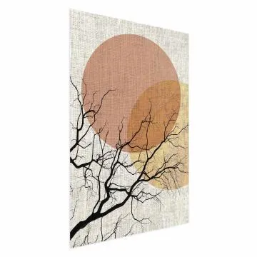 Plakat Podwójny księżyc 60x90 cm bez ramy bez marginesu