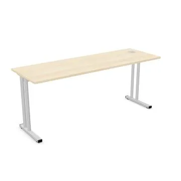 Biurko EASY SPACE C-LEG RC 180x60cm akacjowe