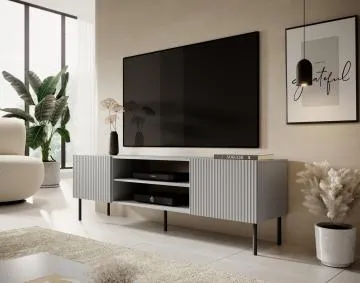 Szafka RTV ASENSIO RTV-1 180 jasnoszara