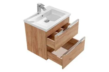 Szafka pod umywalkę CAPRI 820 60 cm dąb