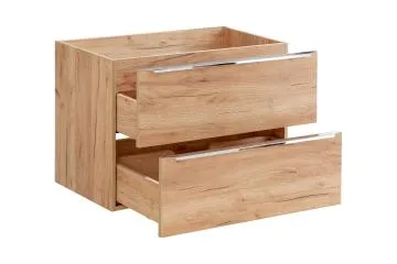 Szafka pod umywalkę CAPRI 821 80 cm dąb