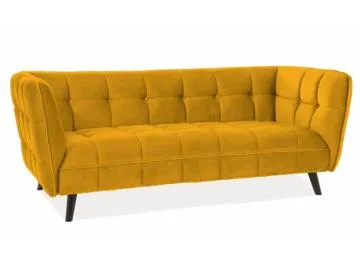 Sofa CASTELLO VELVET 3 curry