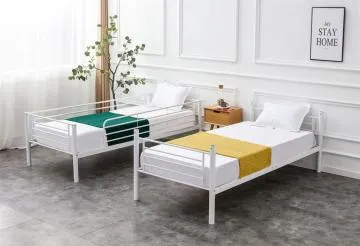 Łóżko piętrowe BUNKY 90x200 białe