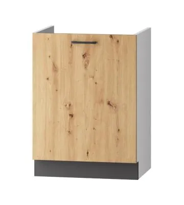 Szafka pod zlew 60 CLARA D60ZL P/L dąb