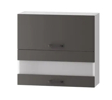 Szafka kuchenna wisząca 80 CLARA WS80GRF/2 SP szara grafit
