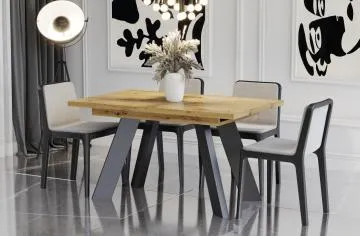 Stół rozkładany COMO 130(210)x80 dąb artisan
