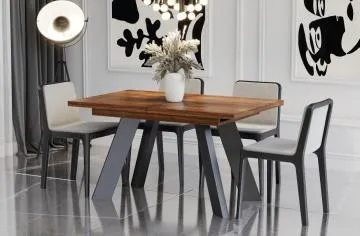 Stół rozkładany COMO 130(210)x80 dąb stirling