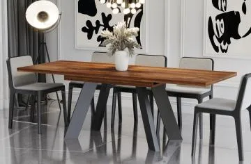 Stół rozkładany COMO 130(210)x80 dąb stirling