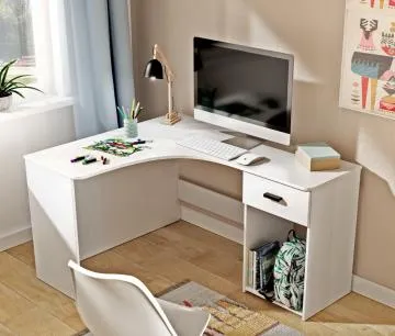Biurko CORNER białe