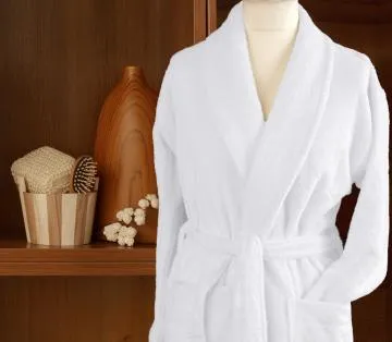 Szlafrok bawełniany CORTINA Frotex XL biały Premium