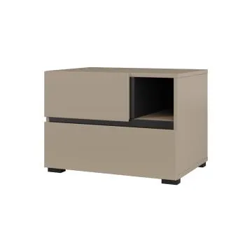 Szafka nocna CROSS S-2S congo/czarna