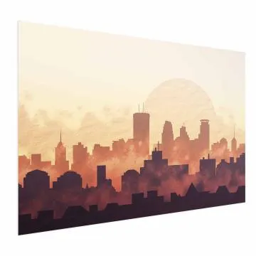 Plakat Żar miasta 42x29,7 cm bez ramy bez marginesu