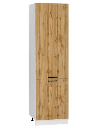 Szafka pod zabudowę lodówki 60 BONO D60 LO P/L 2133 dąb złoty