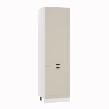 Szafka pod zabudowę lodówki 60 ADELE D60 LO P/L 2133 beżowy mat