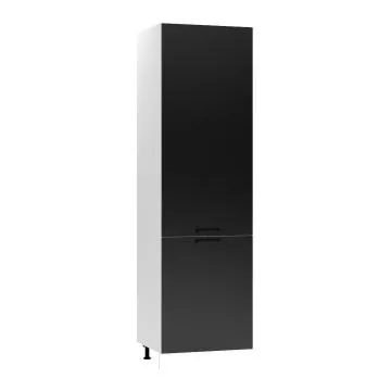 Szafka pod zabudowę lodówki 60 DENIS D60 LO/2133 P/L czarna mat