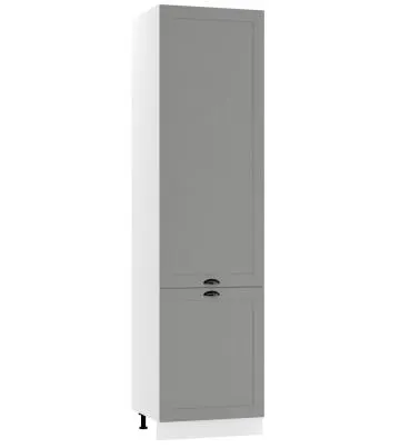Szafka pod zabudowę lodówki 60 ADELE D60 LO P/L 2333 szara mat