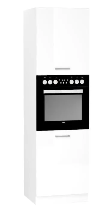 Szafka pod piekarnik 60 VITA D60PK/2133 P/L biała połysk