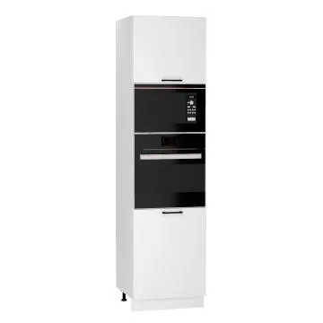 Szafka pod piekarnik i mikrofalę 60 DENIS D60 PK MV/2333 P/L biała mat