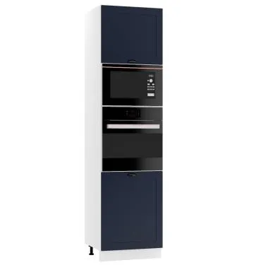 Szafka pod piekarnik i mikrofalę 60 ADELE D60 PK MV/2333 P/L granatowa mat