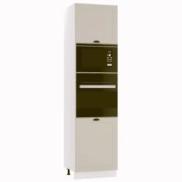 Szafka pod piekarnik i mikrofalę 60 ADELE D60 PK MV/2333 P/L beżowy mat