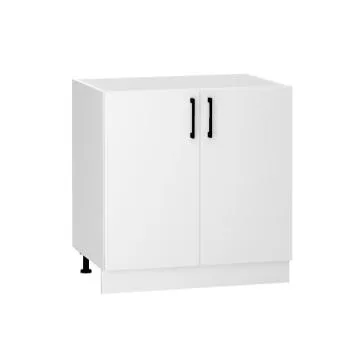 Szafka pod zlew 80 DENIS D80ZL biała mat